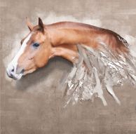 Фреска Портрет лошади